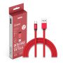 Ruby Micro USB Cables - Red