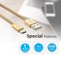 Ruby Type C USB Cables - Gold