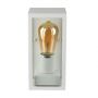 E27 Outdoor Lighting - Wall Lamps - Matt White - IP44