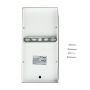 E27 Outdoor Lighting - Wall Lamps - Matt White - IP44