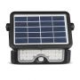 Black Solar Floodlights - IP65 - 5W - 500 Lumens - 4000K