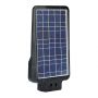 Schwarze Solar-Straßenlampen - IP65 - 15W - 1600 Lumen - 6000K