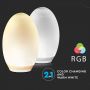 Solar Egg Lights - IP44 - 0.2W - 4 Lumens - RGB+3000K