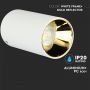 LED Spotlights - Surface Fittings - GU10 - IP20 - White+Gold - Model No: - VT-882-RG