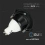 LED Spotlights - Recessed Fitting - GU10 - IP20 - Black+Black - Model No: - VT-873