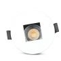 LED Spotlights - Recessed Fitting - GU10 - IP20 - White+Black - Model No: - VT-883-WB