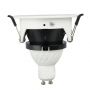 LED Spotlights - Recessed Fitting - GU10 - IP20 - White+Black - Model No: - VT-884-W