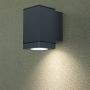 GU10 Buitenverlichting - Wand - Armaturen - Donker - Grijs - IP44