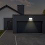 Black Solar Floodlights - IP65 - 10W - 1100 Lumens - 4000K