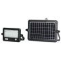 Black Solar Floodlights - IP65 - 10W - 1100 Lumens - 4000K