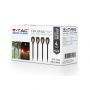 Solar Stick Lights - Flame Lights - Black - IP44 - 1W - 2200K