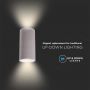 LED Spotlights - Concrete Wall Lamp - GU10 - IP20 - Light Grey