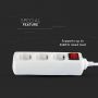 Adapters & Sockets - Extension Sockets Switch - IP20 - White