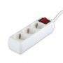 Adapters & Sockets - Extension Sockets Switch - IP20 - White