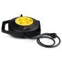 Retractable Extension Sockets - IP20 - 10 m wire - 4 Ways - Heavy Duty - Cable Reel