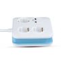 3 Ways Extension Sockets - USB - IP20 - White - 1.4 m wire - Square - Socket - Power Strip