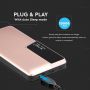 Power Bank - Display - Rose - Gold - 10000mAh