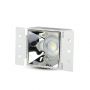 LED Spotlights - Reflector Fittings - GU10 - White+Chrome