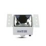 LED Spotlights - Reflector Fittings - GU10 - White+Chrome