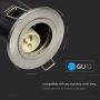 LED Downlights - Twist and Lock Fittings - IP20 - Satin Nickle