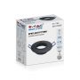 Round LED Spotlights - Recessed Fitting - Black - GU10 - IP20