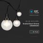 LED String Lights - IP65 - Black - 5 Years - Model No: - VT-720S