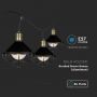 LED String Lights - IP65 - Black - 5 Years - Model No: - VT-717S