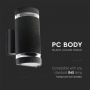 E27 Outdoor Lighting - Wall - Fittings - Black - IP44