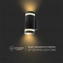 E27 Outdoor Lighting - Wall - Fittings - Black - IP44