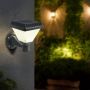 Solar Lights - Solar Wall Lights - IP44 - Black - 0.8 Watts - 75 Lumens - 3IN1 - Model No: - VT-972