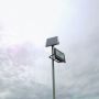 Black Solar Floodlights - 12W - IP65 - 550 Lumens - 4000K