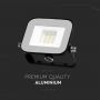 Black LED Floodlights - Samsung - IP65 - 10W - 735 Lumens - 4000K - 5 Years