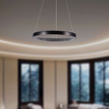 Designer Ceiling Lights - Designer Hanging Lights - IP20 - Black Body - 19 Watts - 2160 Lumens - 4000K