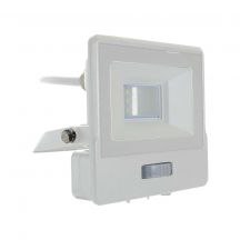 LED Floodlights with PIR Sensor - Samsung - IP65 - White - 10W - 735 Lumens - 6500K - 5 Years