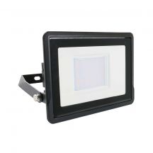 Black LED Floodlights - Samsung - IP65 - 30W - 2340 Lumens - 6500K - 5 Years