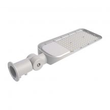 LED Adjustable Streetlights - Grey - Samsung - IP65 - 50W - 6000 Lumens - 6500K - 5 Years