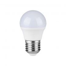 E27 LED Bulbs - Golf - Samsung - IP20 - White - 4.5W - 470 Lumens - 3000K - 5 Years