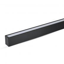 LED Slim Linear Lights - Black - Samsung - IP20 - 40W - 3270 Lumens - 6400K - 5 Years