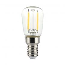 LED Bulbs - ST26 E14 - IP20 - Transparent - 2 Watts - 200 Lumens - 3000K - 2 Years