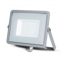 Grey LED Floodlights - Samsung - IP65 - 50W - 4000 Lumens - 4000K - 5 Years