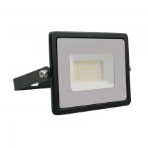 Black LED Floodlights - E Series - IP65 - 30W - 2510 Lumens - 3000K