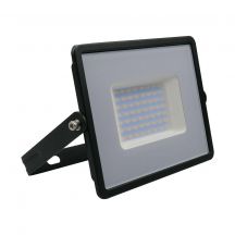 Black LED Floodlights - E Series - IP65 - 50W - 4300 Lumens - 6500K