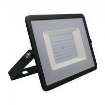 Black LED Floodlights - E Series - IP65 - 100W - 8700 Lumens - 6500K