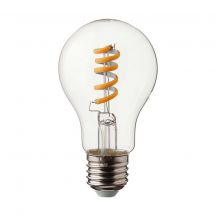 LED Bulbs - GLS E27 - IP20 - Transparent - 4 Watts - 300 Lumens - 3000K - 2 Years