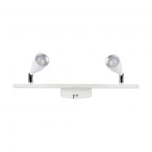 LED Wall Lights with Double Head - IP20 - White - 9W - 840 Lumens - 3000K