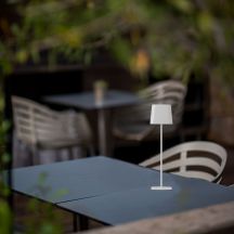 Solar Lights - Magnetic Solar Table Lamps - IP65 - White - 5 Watts - 400 Lumens - 3IN1