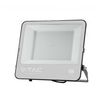 LED Floodlights - Black Body - Samsung - IP65 - Black+Grey Glass - 200 Watts - 17540 Lumens - 6500K - 5 Years