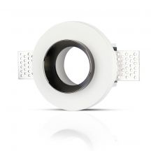 LED Spotlights - Recessed Fitting - GU10 - IP20 - White+Black - 5 Years - Model No: - VT-866-RD-B