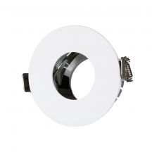 LED Spotlights - Recessed Fitting - GU10 - IP20 - White+Chrome - Model No: - VT-873-WC