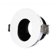 LED Spotlights - Recessed Fitting - GU10 - IP20 - White+Black - Model No: - VT-874-WB